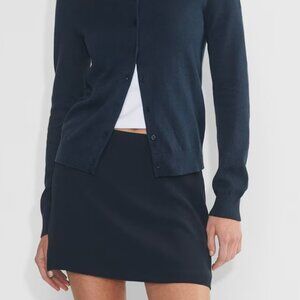 Aritzia Sunday Best Tritz Skirt - Size 12, Admiral (Navy)
